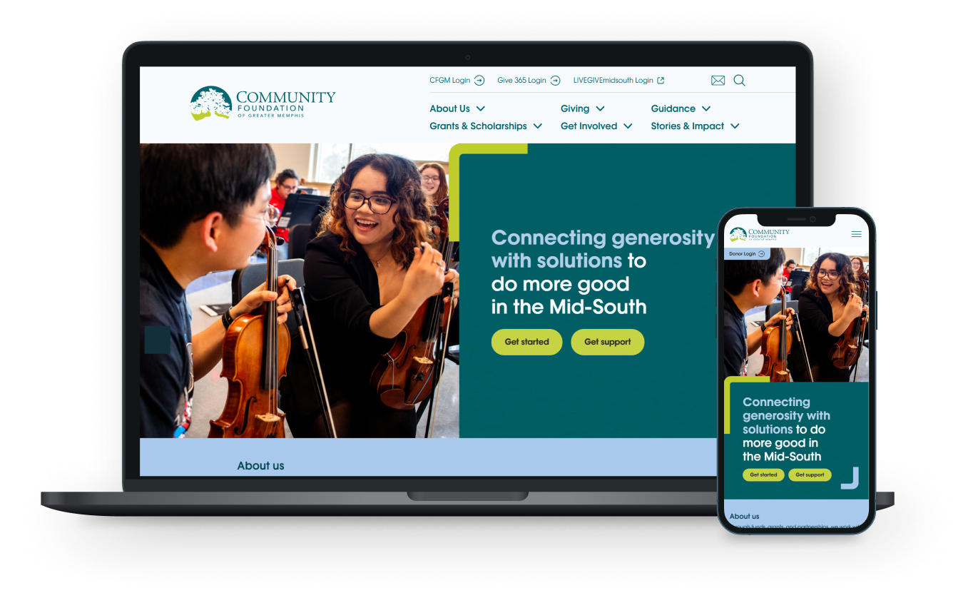Community Foundation of Greater Memphis website