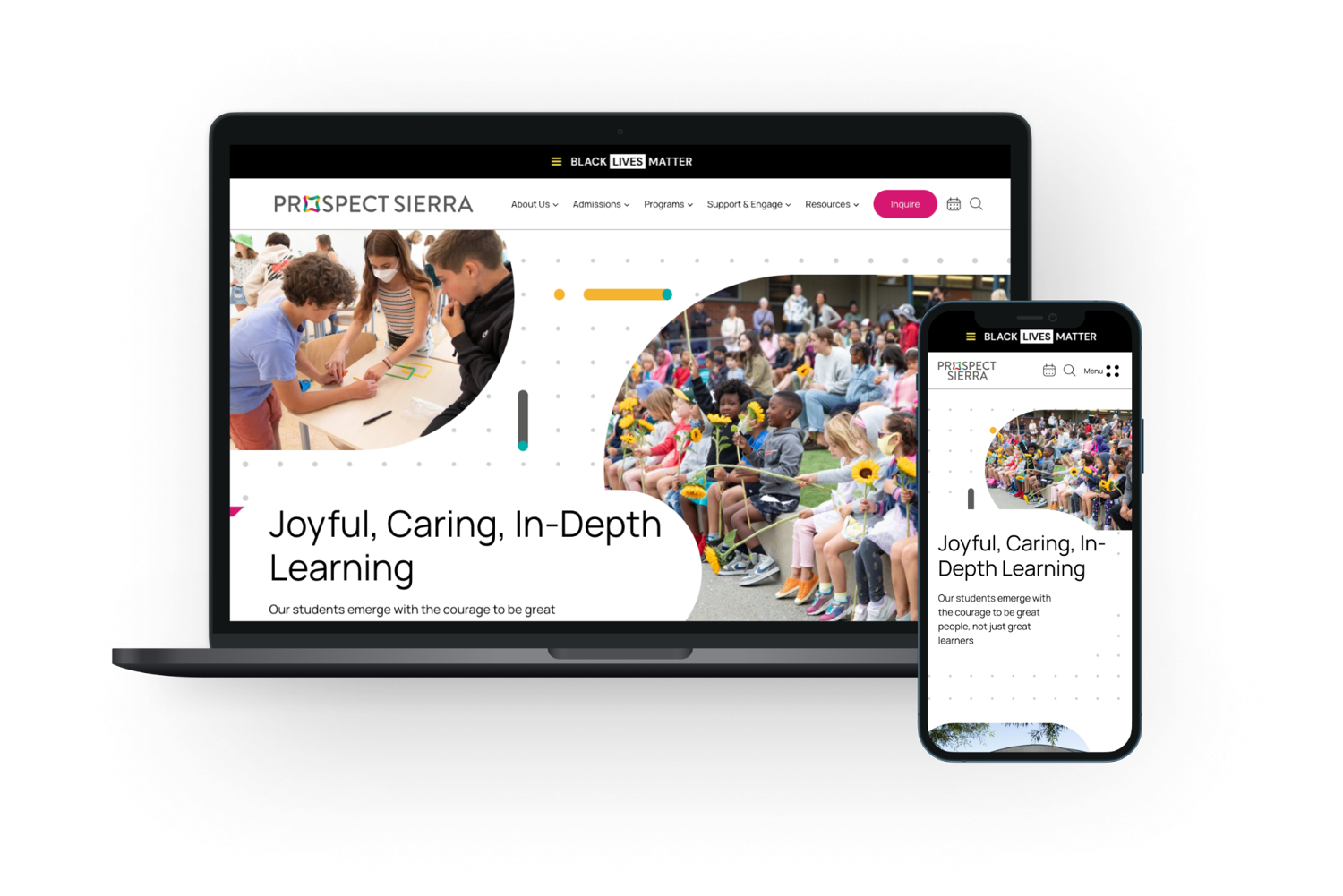 Prospect Sierra website